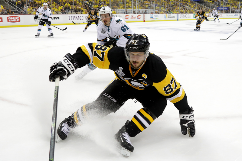 You can tell just from their faces who’s in control. (Bruce Bennett/Getty Images)